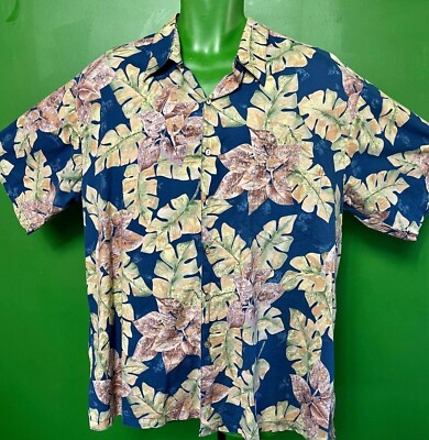 Made in Hawaii Vintage Designer Aloha Hemd Herren 2X-Large