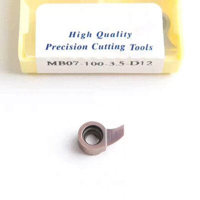 10PCS MB07-100-3.5-D12 CNC Lathe Slotting Cutter Insert MB-07GR For S12/S16-07GR