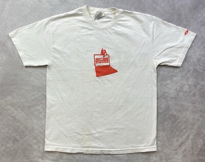 Vintage Virgin Interactive T-Shirt Anytime Anywhere 20 Bucks Size Large