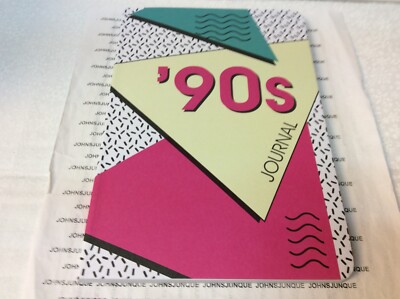 90 s JOURNAL JOT JOURNAL COLLECTION New SOFT COVER BOOKLET-WHAT HAPPENED IN 90 s