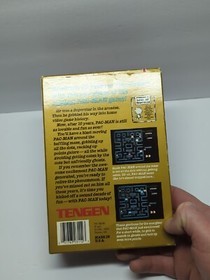 Pac-Man TENGEN Version Nintendo Entertainment System NES COMPLETE W/ REG NICE!! 