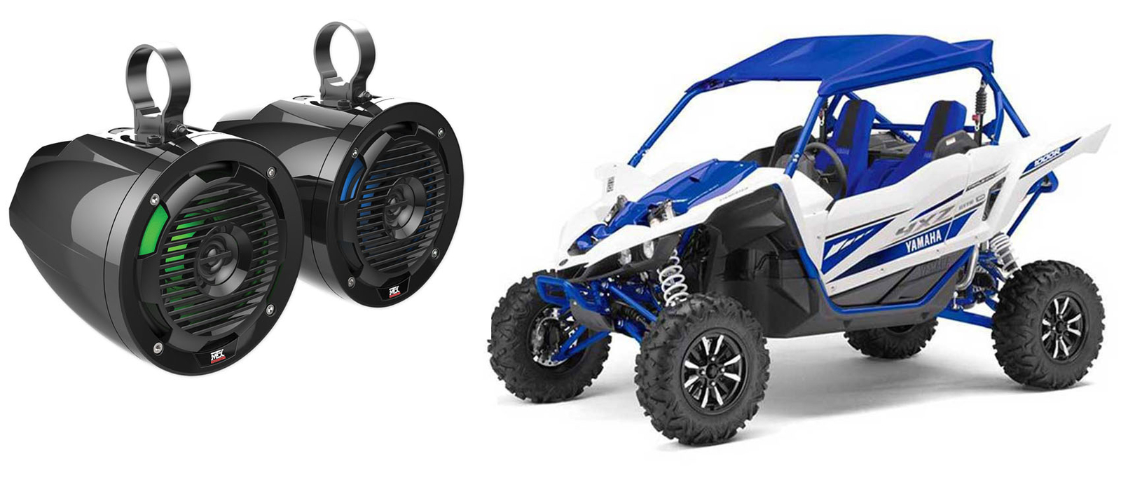 65 100-ваттных морских динамиков Roll Bar Cage Tower светодиоды для Yamaha YXZ MTX 46590₽