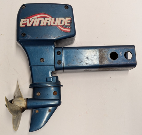 EVINRUDE Outboard Motor Trailer Hitch Decoration Cover Spinning Propeller - 225