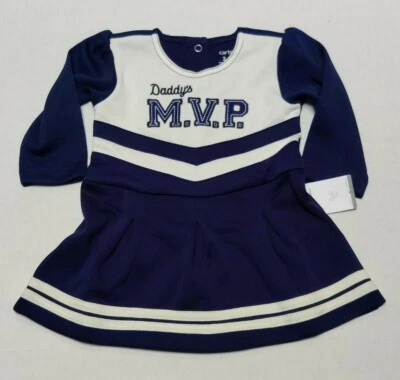 Baby Girls Cheerleader Halloween Costume Size 3/6 6/9 12 18 or 24 Months NEW - Image 1 of 4