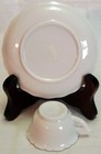 Vintage SOUVENIR MINIATURE CUP & SAUCER Niagara Falls N.Y. GOLD TRIM Colorful — photo 2