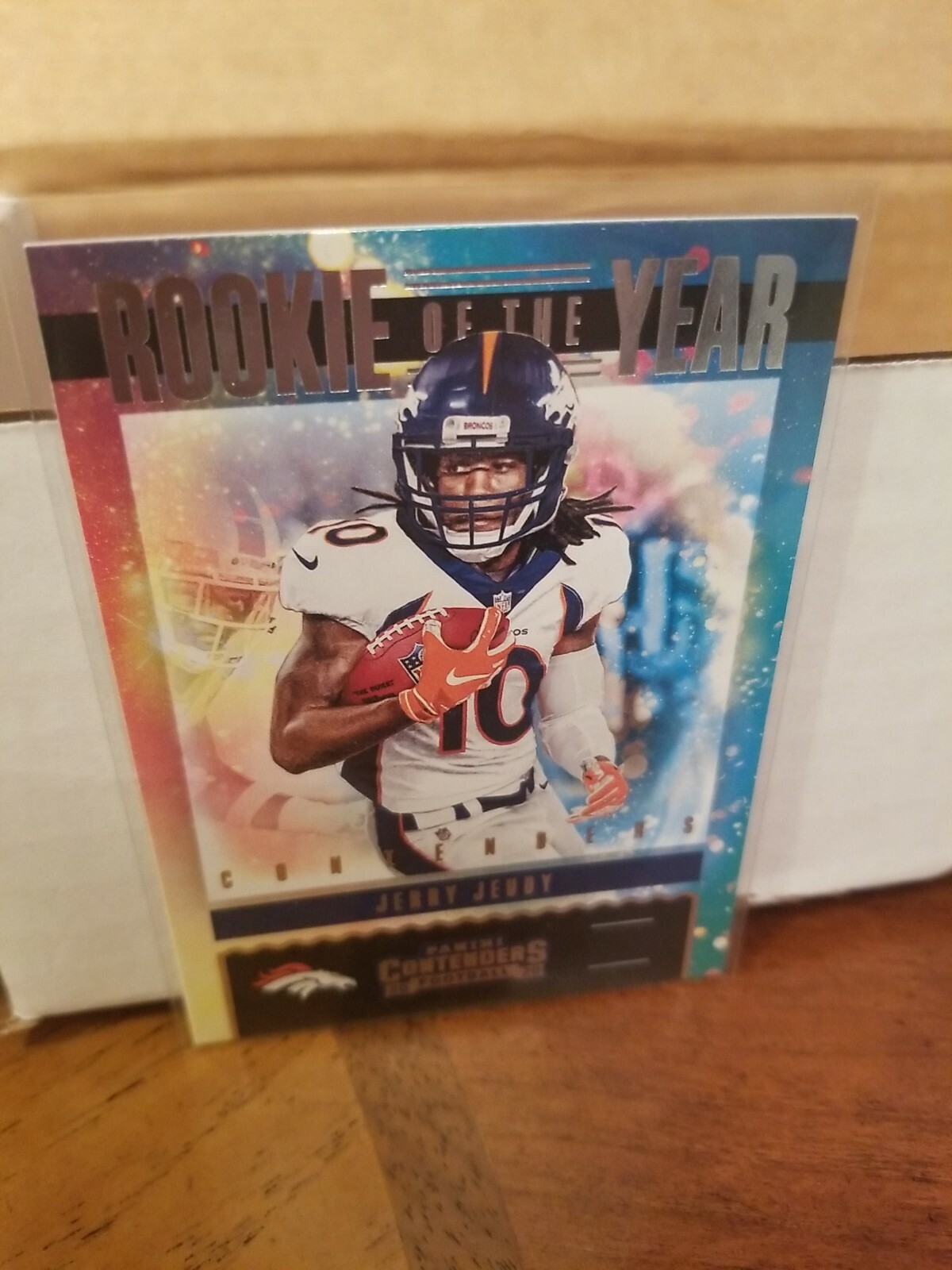 2020 Panini Contenders Rookie Of The Year Contenders Jerry Jeudy