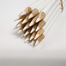 20 Crayola Colored Pencils White BULK Lot