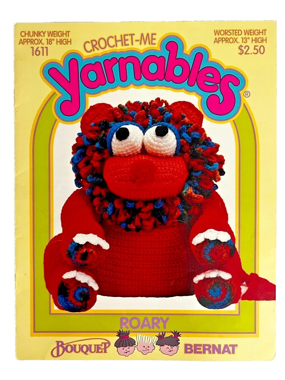 Bernat Crochet Doll/Toy Crocheting & Knitting Patterns