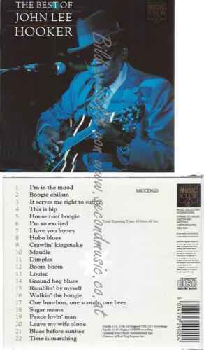 CD--JOHN LEE HOOKER--BEST OF