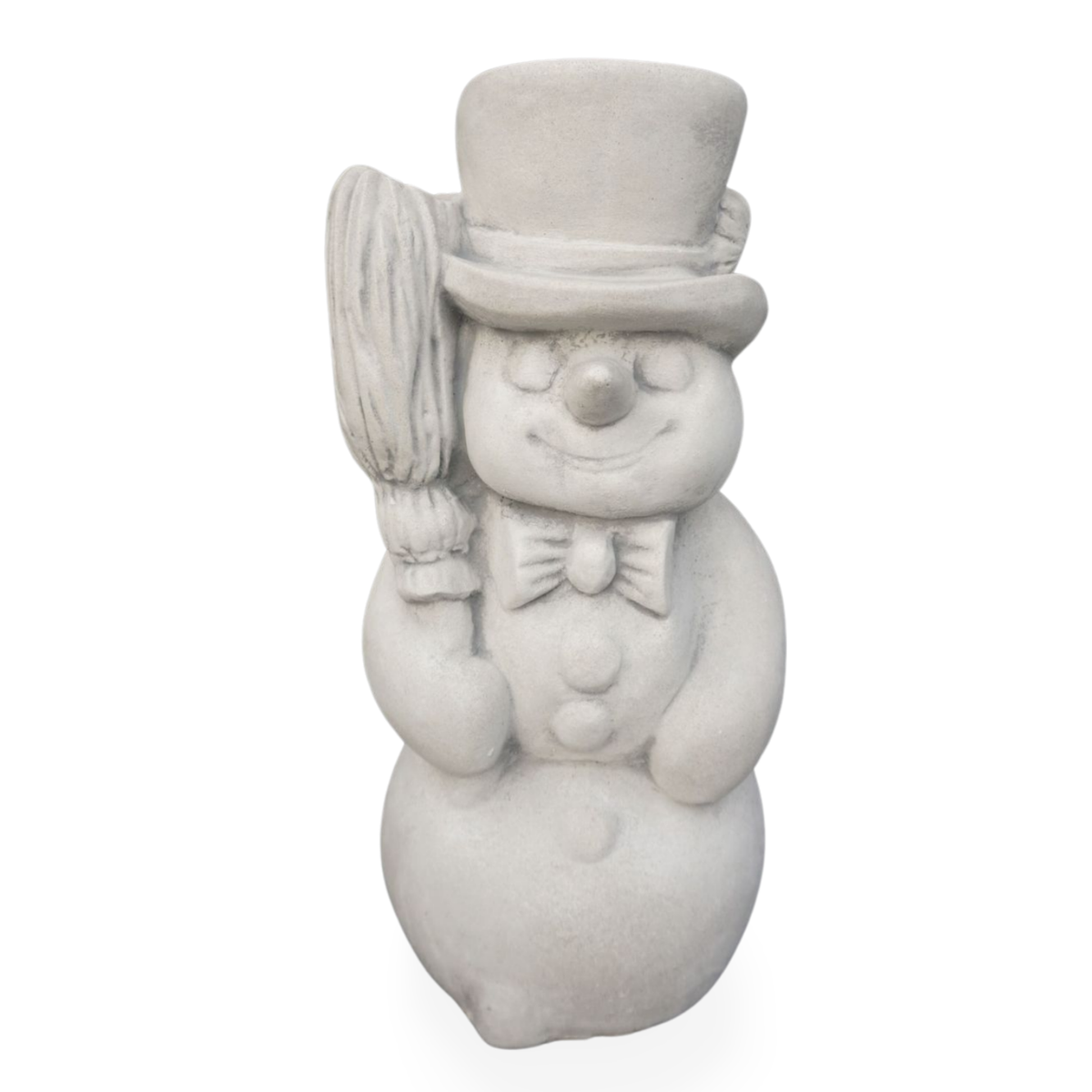 Statuette Bonhomme De Neige En Céramique – Neuf – Déco Noël