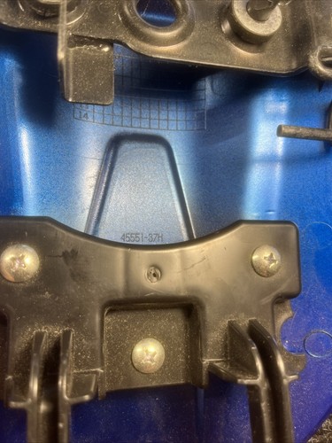 2008-2009 SUZUKI GSXR 600 750 OEM REAR SOLO COWL SET COWL 45551-37H BLUE - Picture 9 of 9