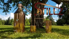Copper Moonshine Still StillZ 20 Gal. Heavy 22 Ga. Copper Still