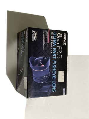 Bower 8mm ultra fast fisheye lens for SLR Digital SLR