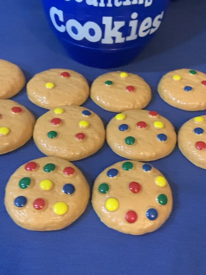 LEARNING RESOURCES COUNTING COOKIES ORIGINAL RARE COMPLETE - Image 3 of 4