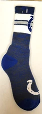 NFL Indianapolis Colts Men's Socks, New (2-BAND STRIPE )