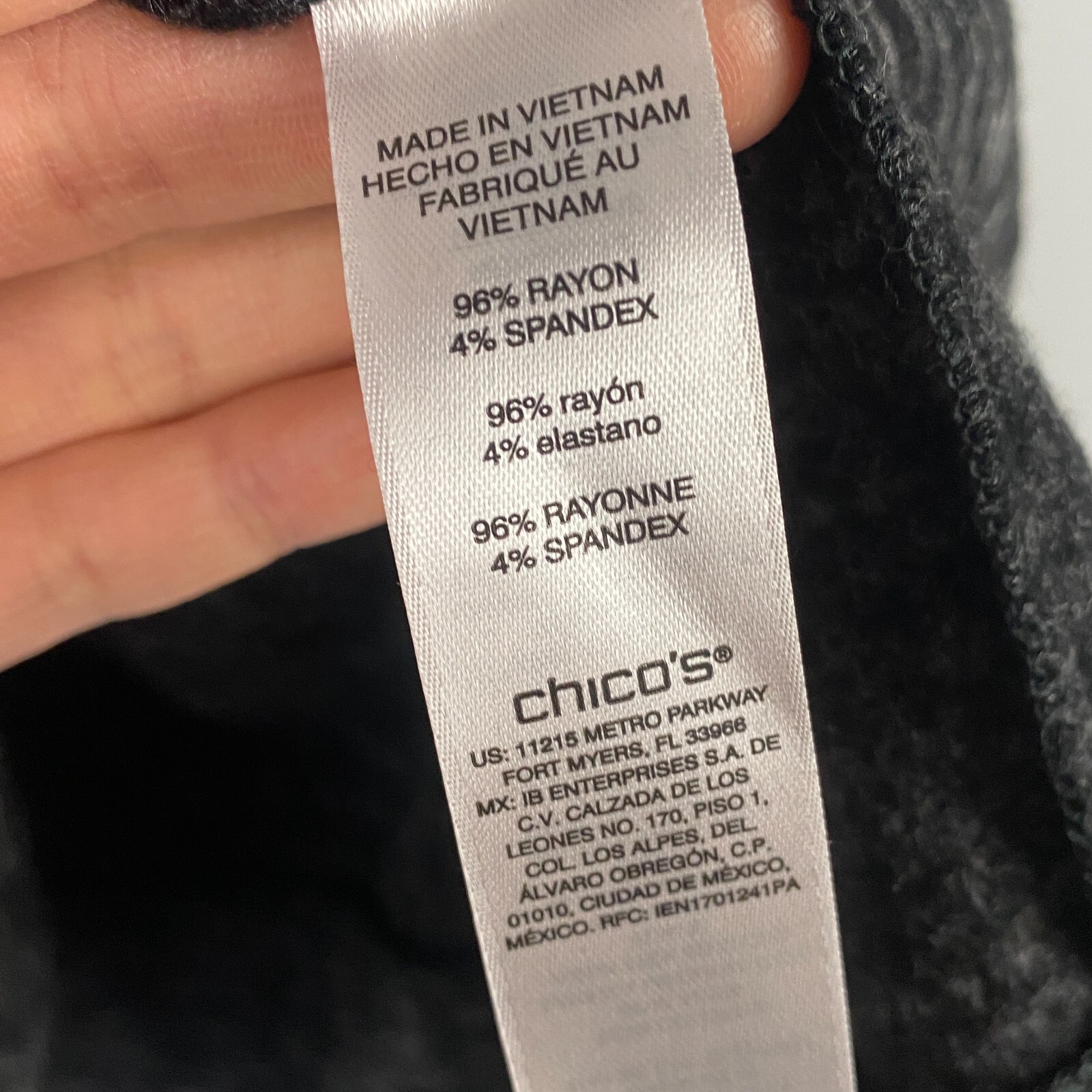 Chicos Weekends Patch Colorblock Half-Zip Pullove… - image 5