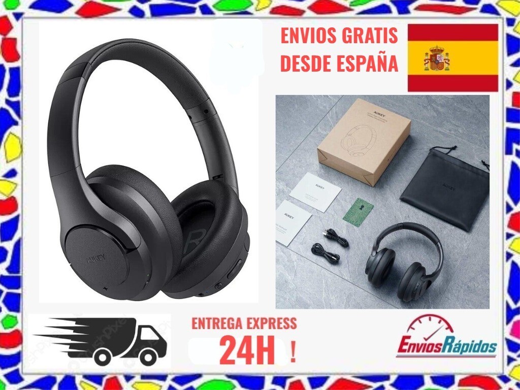 Cascos sonido envolvente con Bluetooth inalámbricos AUKEY EP-N12