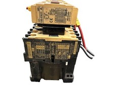 3 ALLEN-BRADLEY 100-A09ND3 A AC MAGENTIC CONTACTOR 9 AMPS 600 VAC With 195-FA11