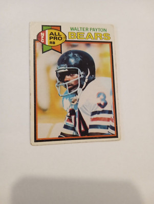 1979 Topps #480 Walter Payton  Chicago Bears NFC All Pro RB HOFer