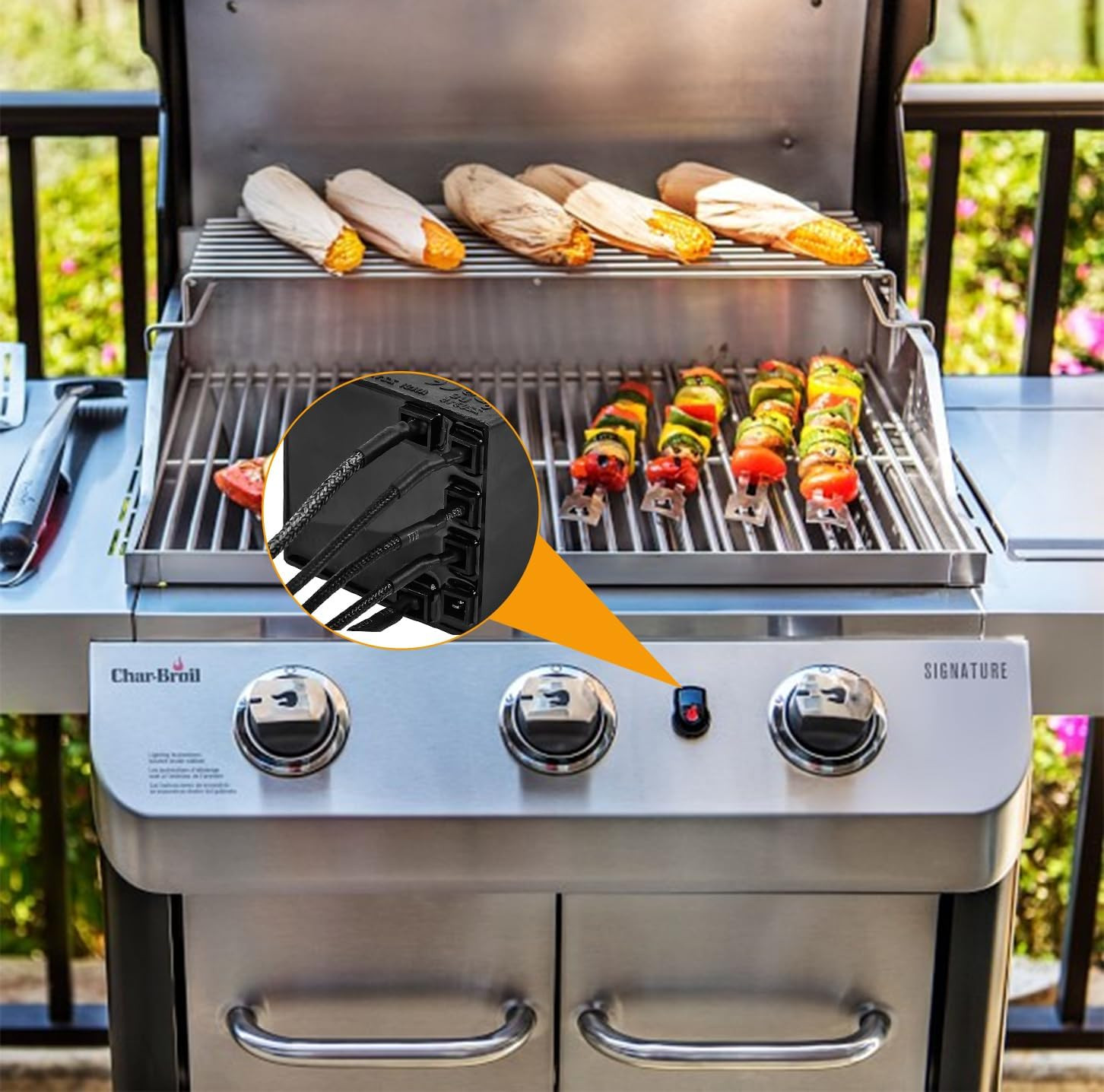 G511-0055-W1 Electronic Igniter for Char-Broil 4 Outlet Grill Ignition Module