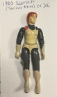 1983 GI Joe Scarlett V1.5 Swivel Arm Battle Grip MLC Complete Vintage ARAH
