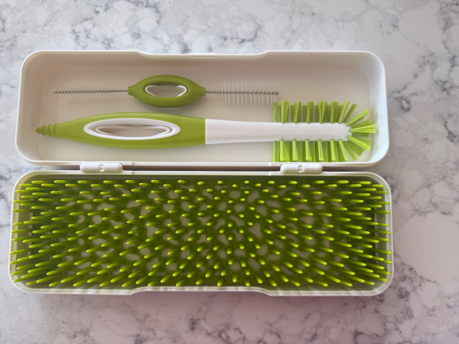 NWOT Boon Trip Silicone Travel Bottle Drying Rack - Portable