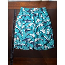 Place Sport Boys Shark Swim Trunks Teal Blue ...
