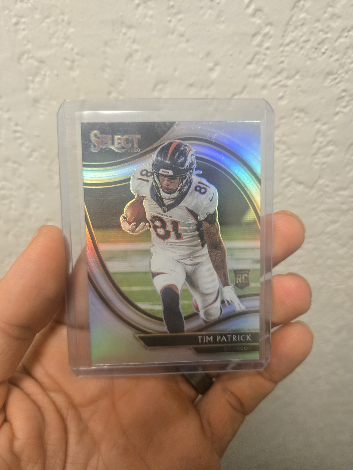 TIM PATRICK 2020 PANINI SELECT ROOKIE FIELD LEVEL SILVER PRIZM SP 🔥🍀🤙🏽