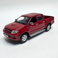 Minichamps 1/43 Toyota Hilux 2006 Red Pickup Truck Limited Edition
