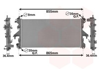 MotorküHler WasserküHler VAN Wezel 40002304 FüR Peugeot Fiat Ducato Jumper Boxer