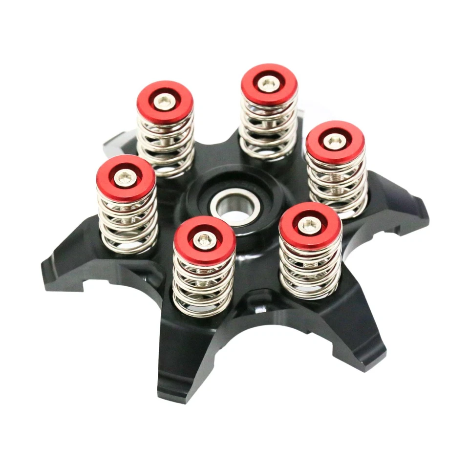 Nueva placa de presión XGP negra con kit de resorte rojo para Ducati Monster 600 620 750 Foto 2 de 4