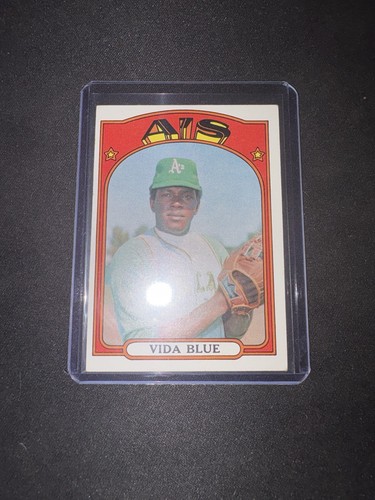 Vida Blue #169 1972 Topps card
