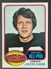 1976 Topps football ALL-PRO JACK HAM # 420 ▶HOF !!!◀🔥SCARCE HIGH # - SP🔥-NM-MT