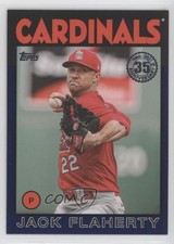 2021 Topps 1986 Topps Baseball 35th Anniversary Blue Jack Flaherty #86B-73 rs2