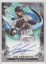 2023 Inception Base Rookie and Emerging Stars Aqua 12/75 Ian Anderson Auto 1j57
