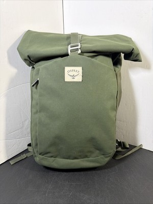Osprey Arcane Roll-Top 22 L Daypack Backpack Unisex (Pine Leaf Green Heather)