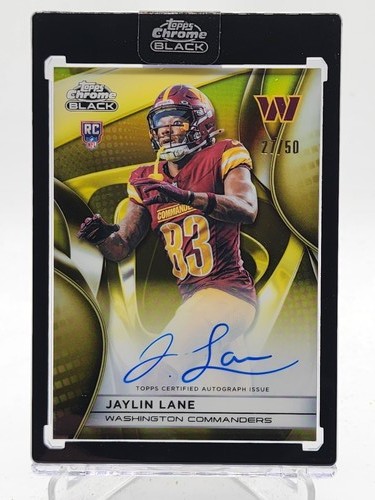 2025 Topps Chrome Jaylin Lane Black Refractor (RAW)