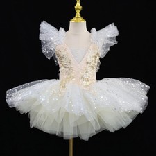 New Professional Ballet Dress for Girls Kids Performance Clothing Dance Costumes