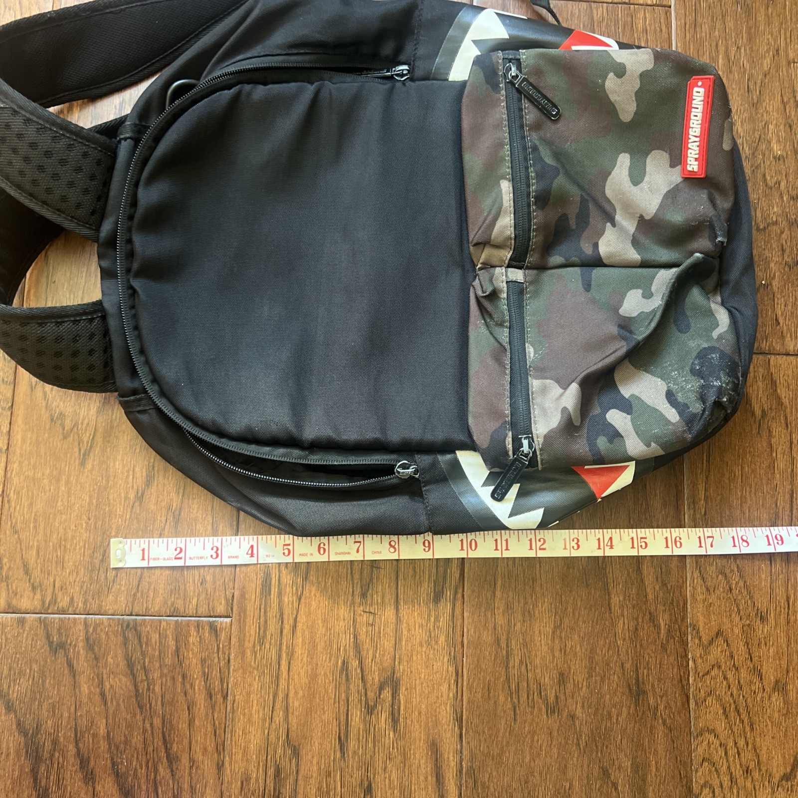 Sprayground Black/Camo Backpack - image 16