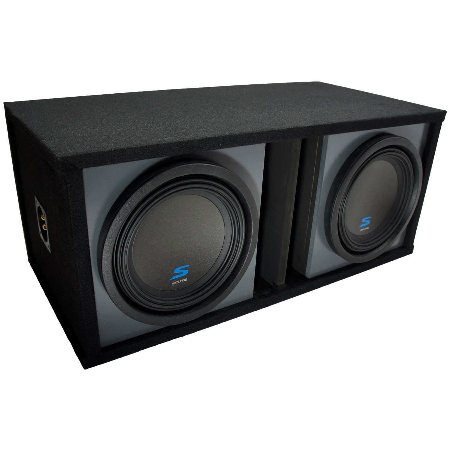 Paintable Ported Dual 10" Alpine S-w10d2 Type S Sub Box New