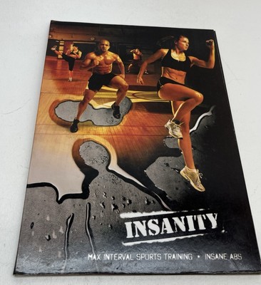 Beachbody Insanity MAX Intervals Total Body  5 DVD SET    Like PX90