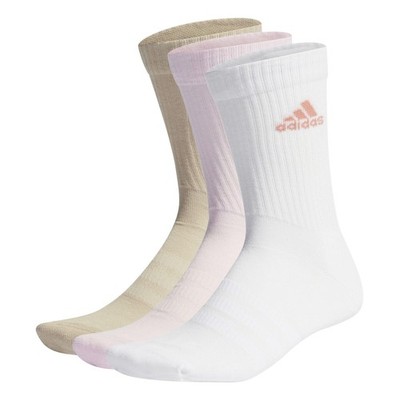 adidas Herren Socken SPW Crew 8.5-10   Clear Pink/Weiß/Wonder Beige