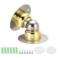 "2,1\" Magnetische TüRstopper FüR Boden/Wand, TüRhalter In Gold"