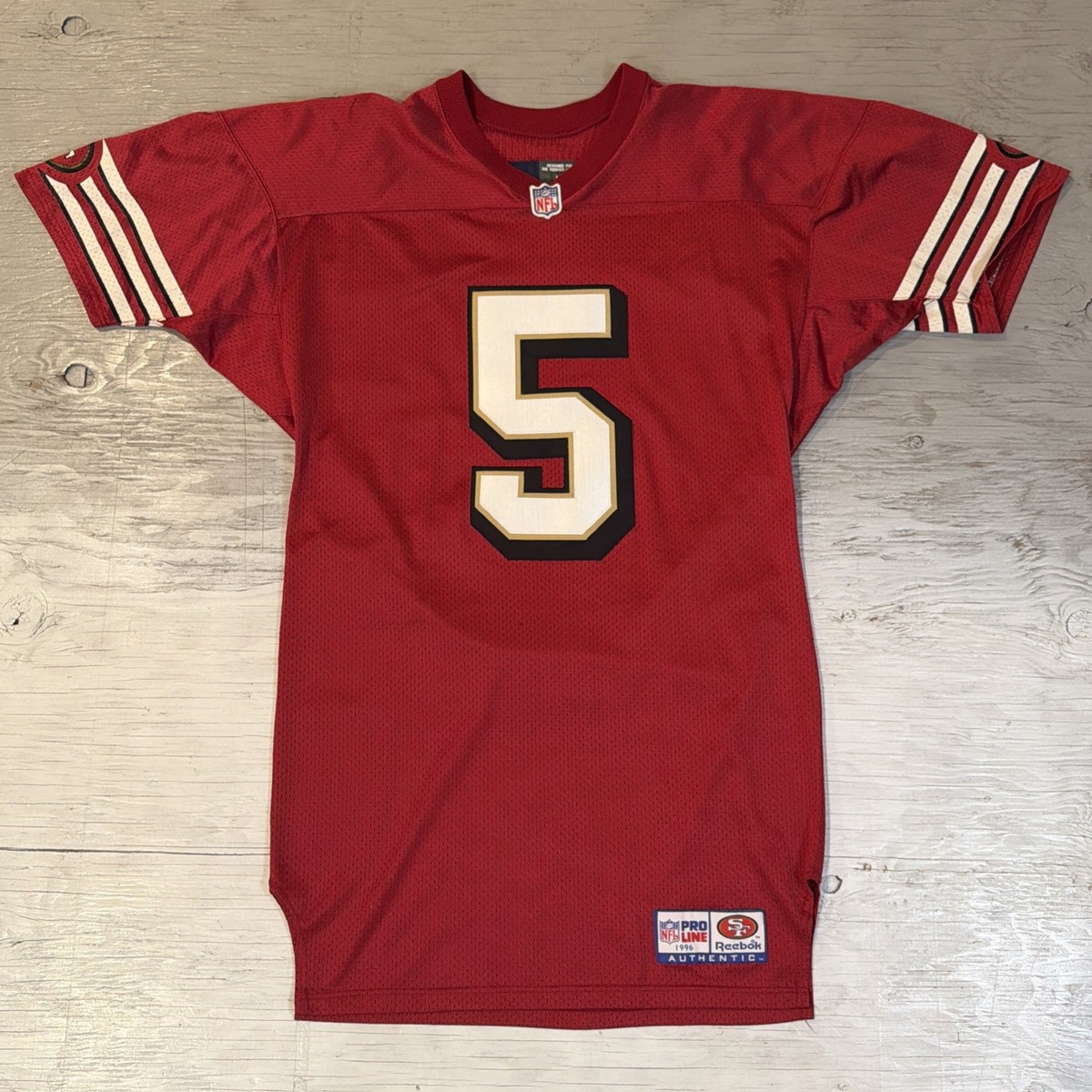 Vintage 90s Reebok ProLine NFL San Francisco 49ers Jeff Garcia