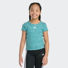adidas kids Short Sleeve Printed Baby Rib Tee