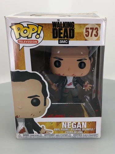 Funko POP! Television The Walking Dead Negan clean shaven #573 DAMAGED BOX