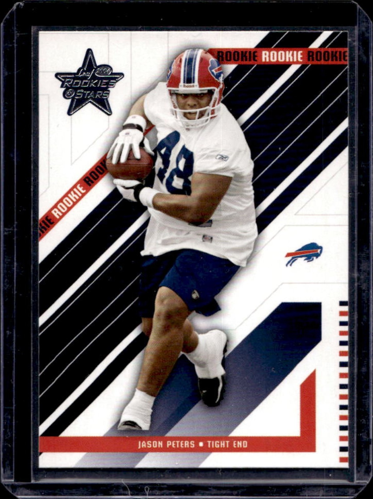 2004 Leaf Rookies & Stars Jason Peters Rookie RC #108 Bills