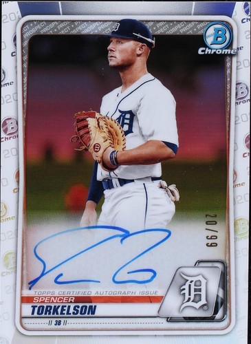 2020 Bowman Draft Spencer Torkelson Detroit Tigers #BD-121 | eBay
