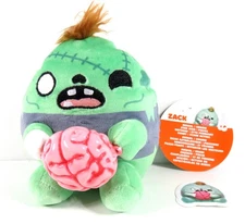 Zuru Snackles Halloween Series Zack Zombie 4" Plush NEW