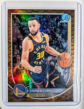 Topps 2024-25 Bowman Chrome Insert Stephen Curry Golden State Warriors #BCV-115